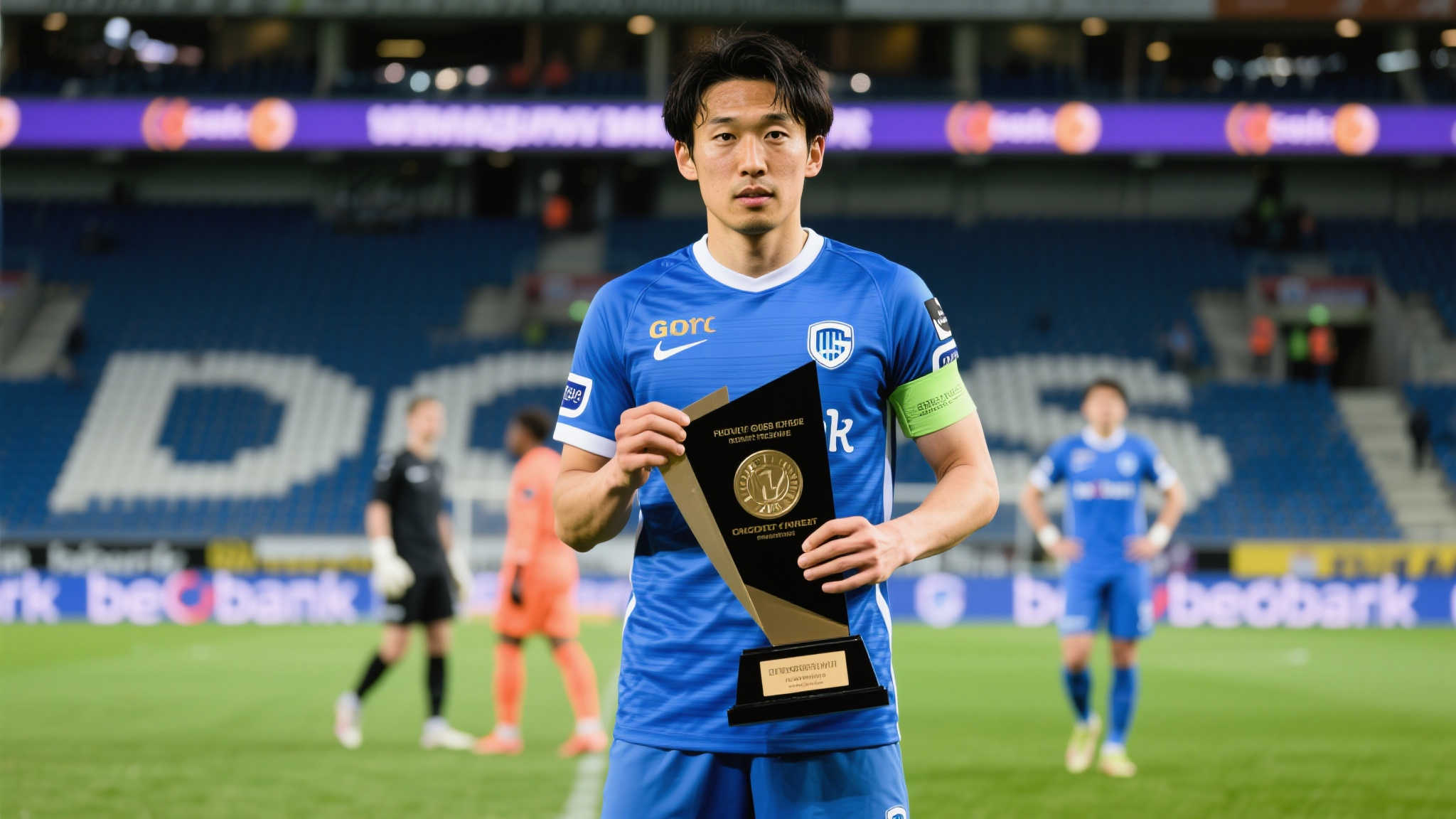 渡边刚本赛季贡献3球3助，荣膺比甲根特最佳球员