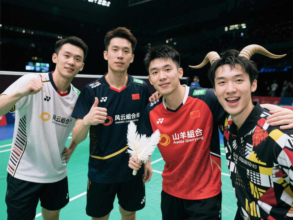 蔡赟分享“风云组合”与“山羊组合”珍贵合影，志田千阳俏皮比耶亮相